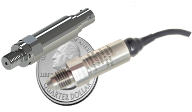 ASUH Series Miniature Pressure Transmitter - 4-20mA Ranges > 6000 psi